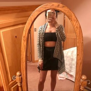 BLACK AND BEIGE CARDIGAN (S)